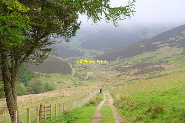 Photo 6"x4" Track to Broughton Hope Broughton\/NT1136 c2016