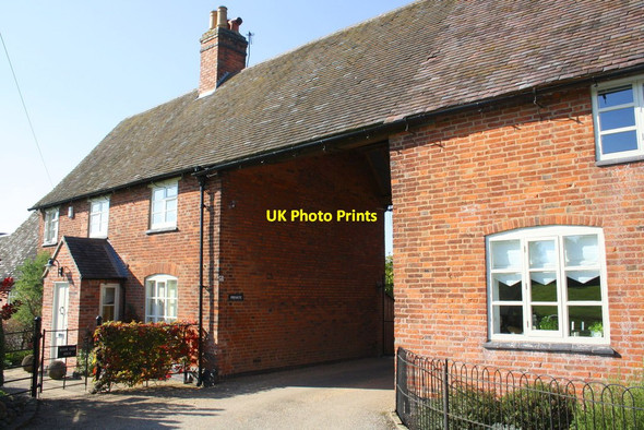 Photo 6"x4" Manor Farm Road, Sketchley Old Village Hinckley c2015
