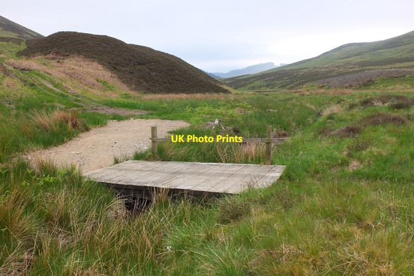 Photo 6"x4" Bridge over the Hopehead Burn Hopehead Burn c2016