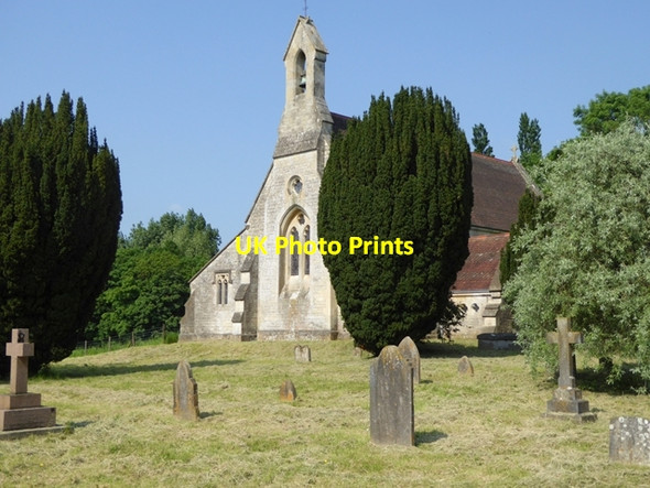 Photo 6"x4" St Mary Magdalene Church, Woodborough Bottlesford c2016