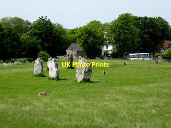 Photo 6"x4" Stones at Avebury Avebury\/SU1069 c2016