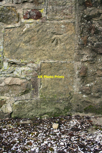 Photo 6"x4" Benchmark at Gandale Farm East Hauxwell c2016
