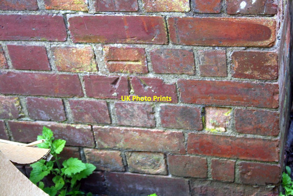 Photo 6"x4" Benchmark on Building 92, Leyburn Road Hipswell c2016