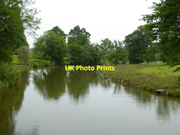 Photo 6"x4" Small lake in Bowood Park Broad's Green\/ST9867 c2016