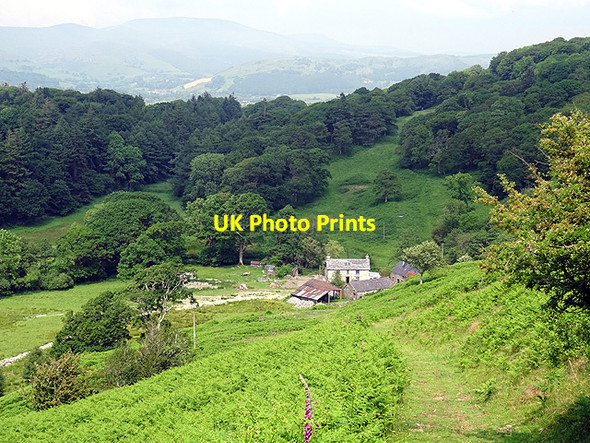 Photo 6"x4" Descending towards Melindwr on the Wales Coastal Path Glandyfi c2016