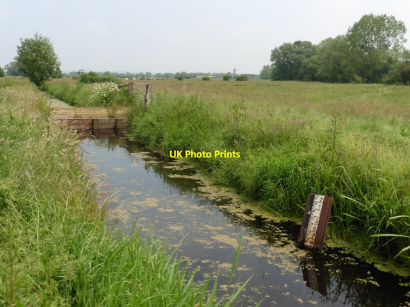 Photo 6"x4" Crossing on Hitchings Rhyne Bankland c2016