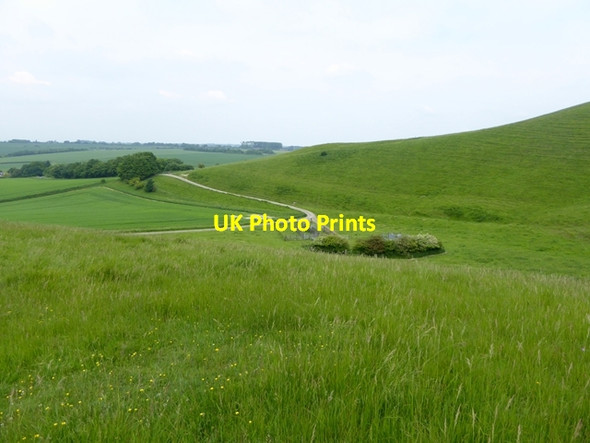 Photo 6"x4" Cherhill Hill Cherhill c2016
