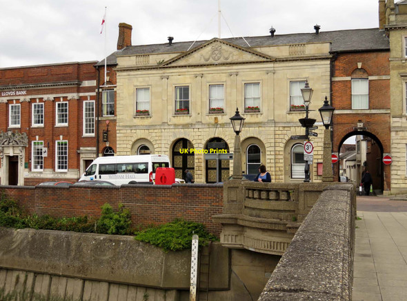 Photo 6"x4" The Town Hall on North Brinks Wisbech c2016