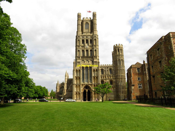 Photo 6"x4" Ely Cathedral Ely\/TL5480 c2016