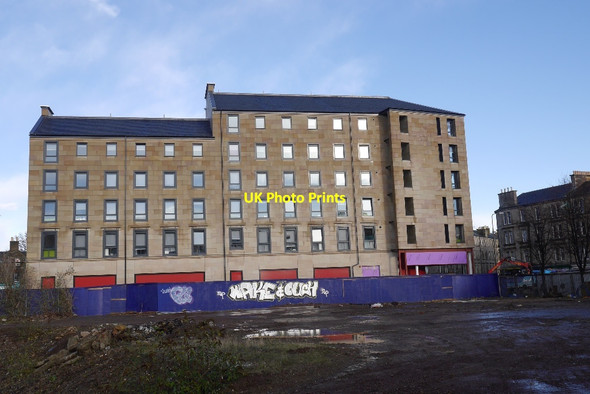 Photo 6"x4" Building site, Leith Walk Edinburgh c2015