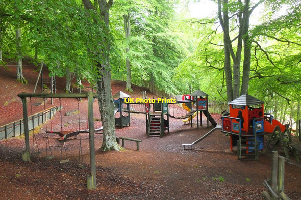 Photo 6"x4" Play area, Loch Insh Kincraig\/NH8305 c2016