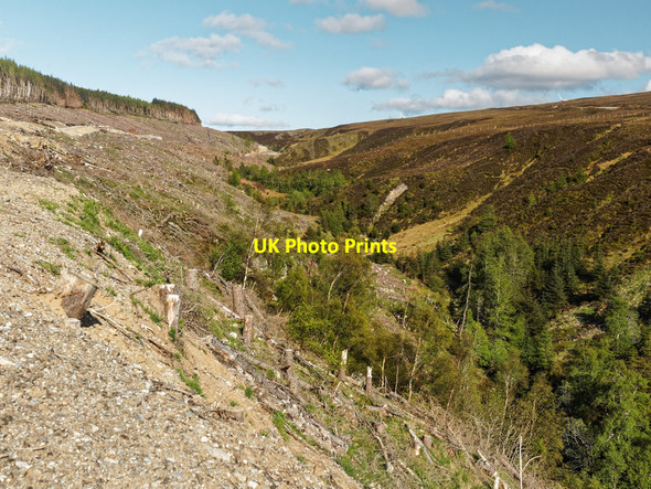 Photo 6"x4" Uisge Dubh Beinn Dubh\/NH7032 c2016