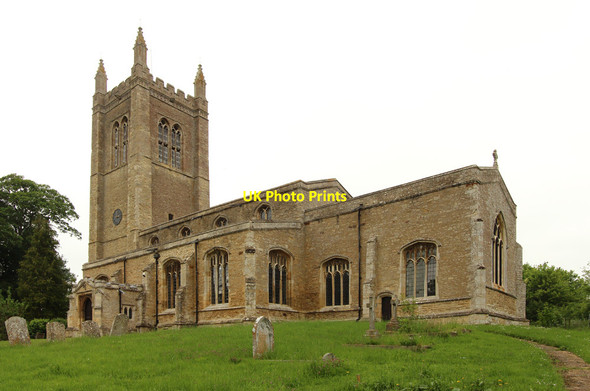 Photo 6"x4" All Saints, Odell Little Odell c2016 P1