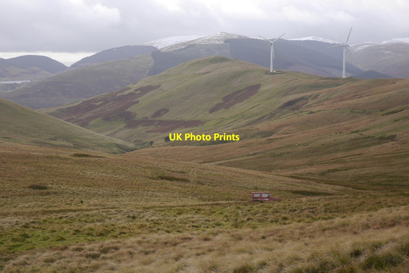 Photo 6"x4" Borland Glen Glendevon\/NN9904 c2015