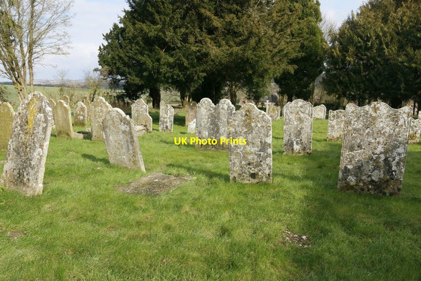 Photo 6"x4" The Older Headstones Ovington\/SU5631 c2016