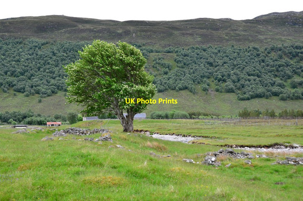 Photo 6"x4" Remains of a township near Glenballoch (2) Newtonmore c2016