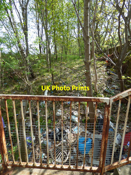 Photo 6"x4" Former railway line Greenock\/NS2776 c2016 P1