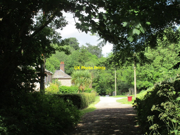 Photo 6"x4" Entrance to Bowhill Funtington c2016