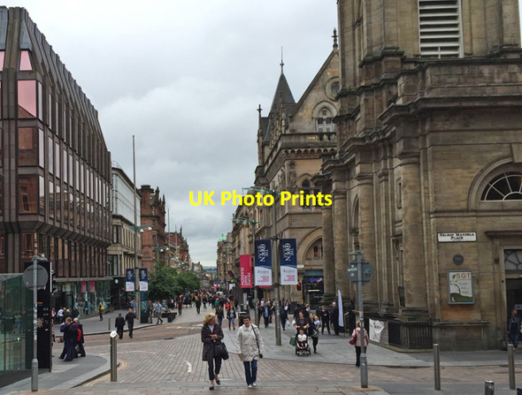 Photo 6"x4" Buchanan Street Glasgow c2016