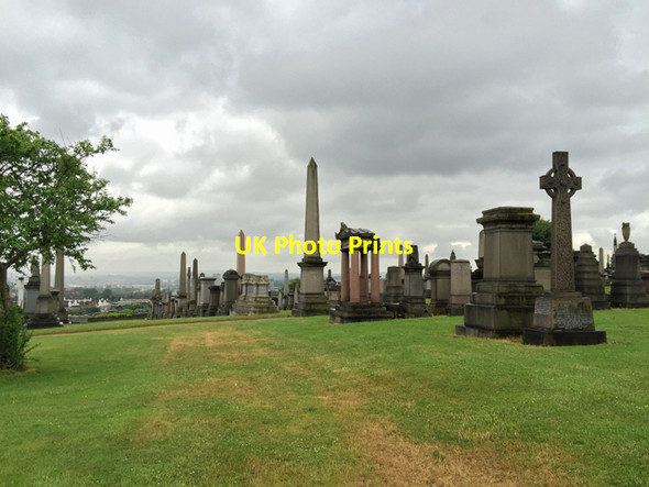Photo 6"x4" The Glasgow Necropolis Glasgow c2016
