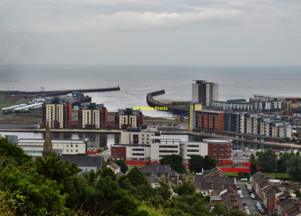 Photo 6"x4" View From Kilvey Hill Swansea\/Abertawe c2016