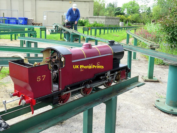 Photo 6"x4" Model railway, Exhibition Park, Newcastle upon Tyne Newcastle upon Tyne c2016