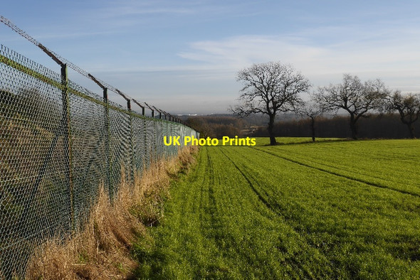 Photo 6"x4" Fence, ROF Bishopton Bishopton\/NS4371 c2015