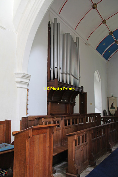 Photo 6"x4" St Giles, Totternhoe - Organ Eaton Bray c2016