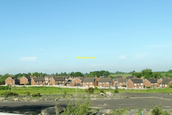 Photo 6"x4" Housing estate at Demesne Park Armagh c2016