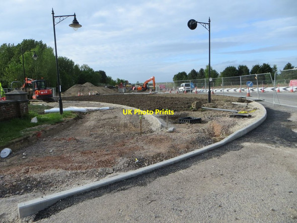 Photo 6"x4" New path in the Making Chilton\/SU4885 c2016