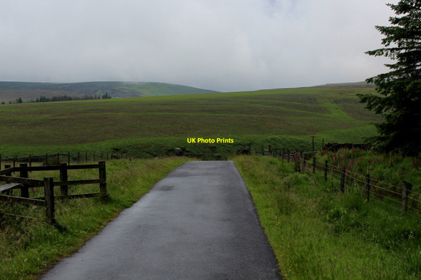Photo 6"x4" Access Lane from the Walshaw Reservoirs Rodmer Clough c2016