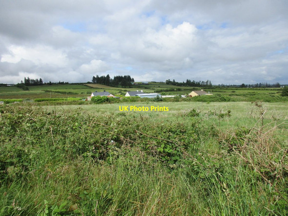 Photo 6"x4" Houses at Knocknaboul Cross Ballydesmond c2016