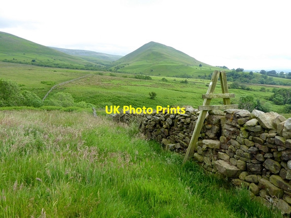 Photo 6"x4" Stile in wall above Swindale Beck Knock\/NY6727 c2016