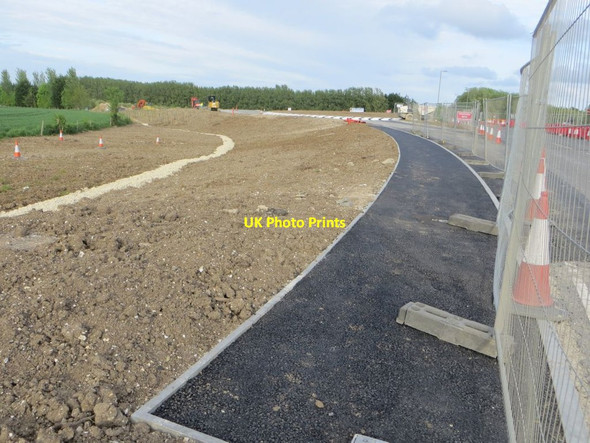 Photo 6"x4" New Footpath Chilton\/SU4885 c2016