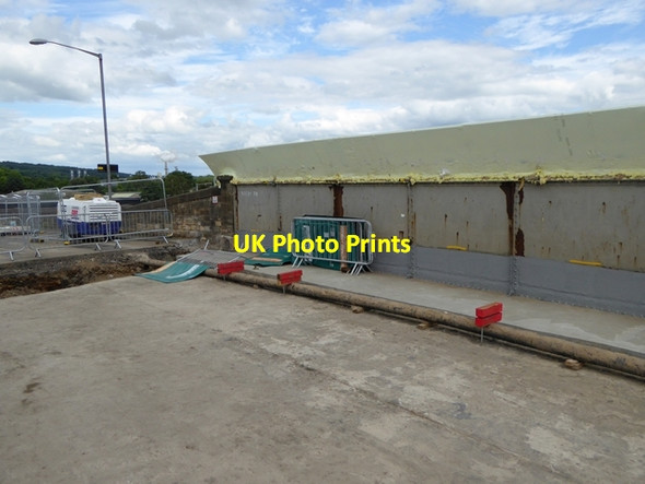 Photo 6"x4" Closure of Hexham Railway Bridge Hexham c2016 P1