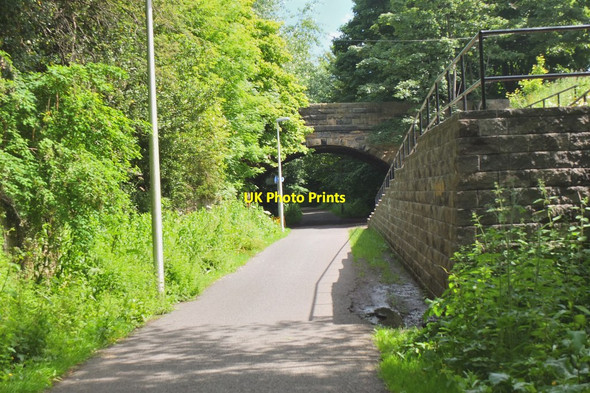 Photo 6"x4" South Trinity Road bridge over cycleway Trinity\/NT2476 c2016