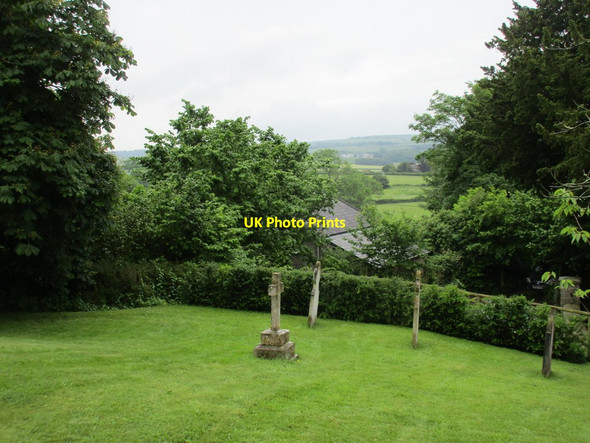Photo 6"x4" View from the churchyard, Litton Cheney Litton Cheney c2016