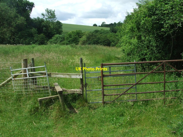 Photo 6"x4" Gate And Stile Debden c2016