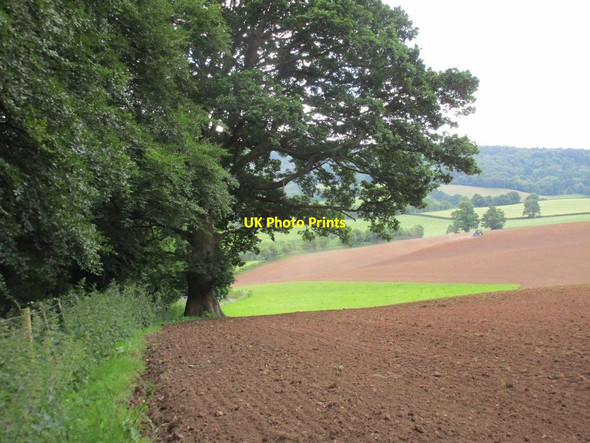 Photo 6"x4" Above Home Farm Kenn\/SX9285 c2016