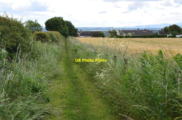 Photo 6"x4" Field path near Chirnside Chirnside c2016