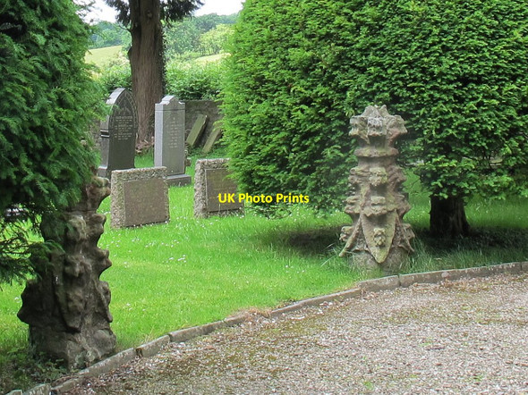 Photo 6"x4" St John the Baptist, Low Bentham: stone pinnacles Low Bentham c2016