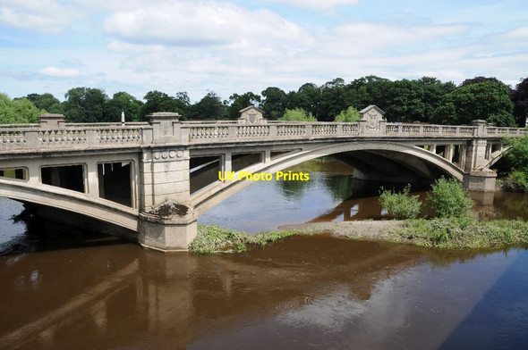 Photo 6"x4" Atcham Bridge Atcham c2016