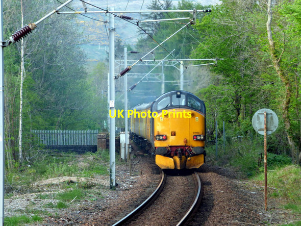 Photo 6"x4" Engineering train at Inverkip Inverkip c2016