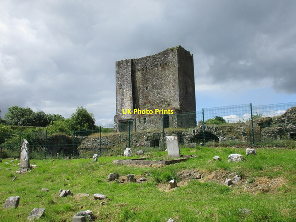 Photo 6"x4" Tower, Cahir Abbey Caher c2016