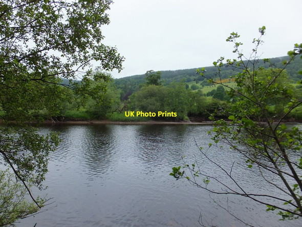 Photo 6"x4" Looking across the River Tay Aberfeldy c2016