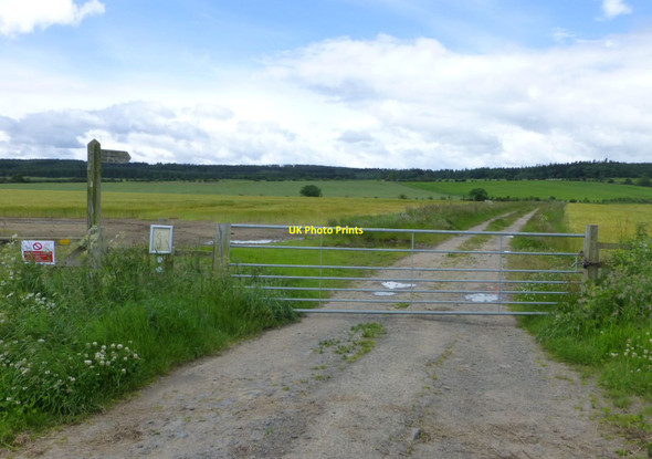 Photo 6"x4" Public footpath to Bogle Houses and Kyloe Hills Detchant c2016