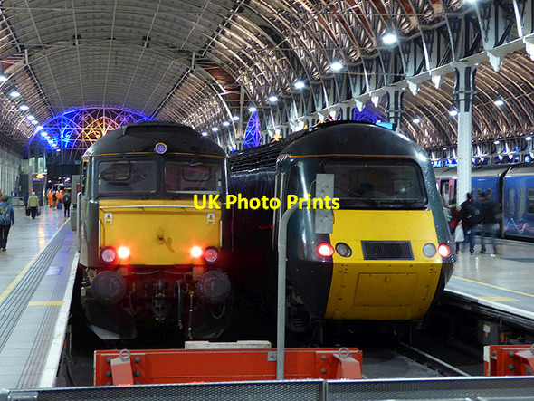 Photo 6"x4" GWR motive power at Paddington Paddington\/TQ2681 c2017