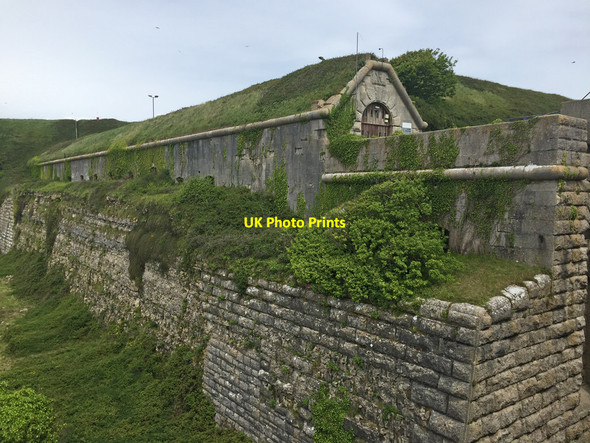 Photo 6"x4" Southern entrance tunnel to the Verne Fortuneswell c2017