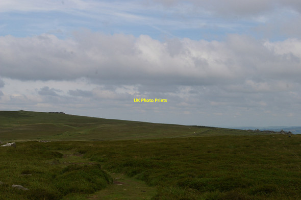 Photo 6"x4" View east off Mynydd Caregog Pentrisil c2017