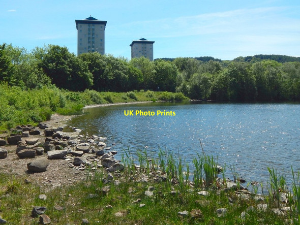 Photo 6"x4" Stanely Reservoir Paisley c2017